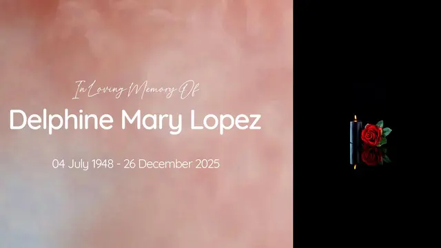 Portrait of Delphine Mary Lopez