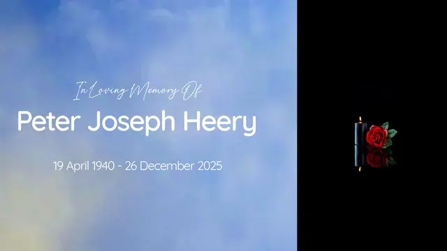 Portrait of Peter Joseph Heery