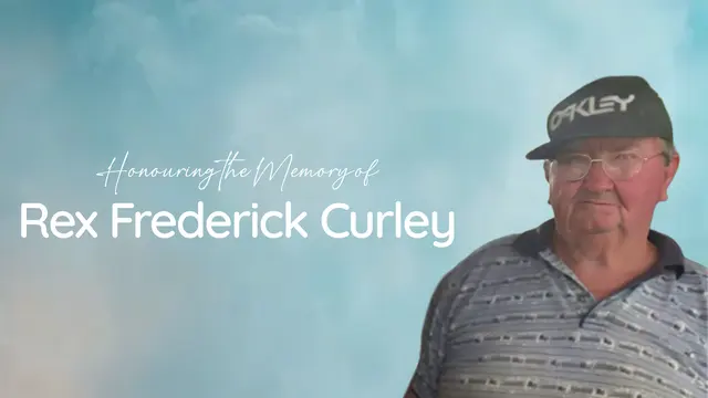 Portrait of Rex Frederick Curley