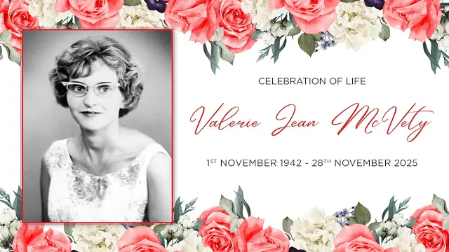 Portrait of Valerie Jean McVety