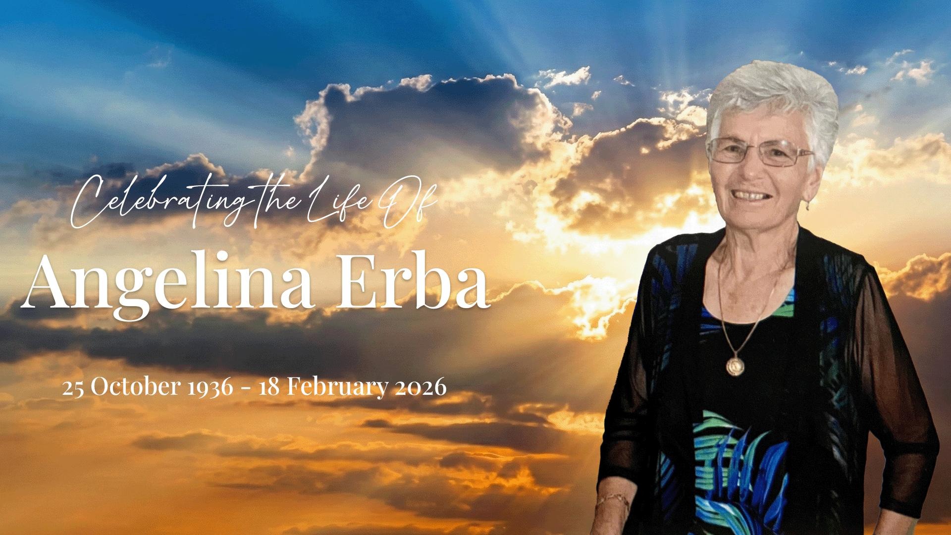 Portrait of Angelina Erba