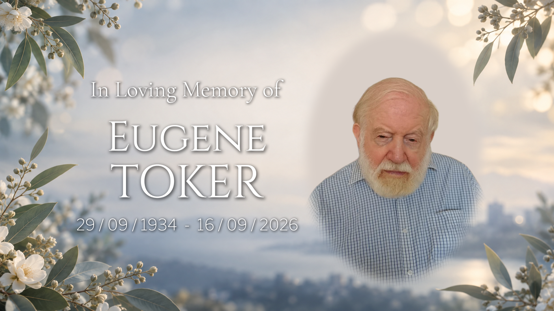 Portrait of Eugene Toker