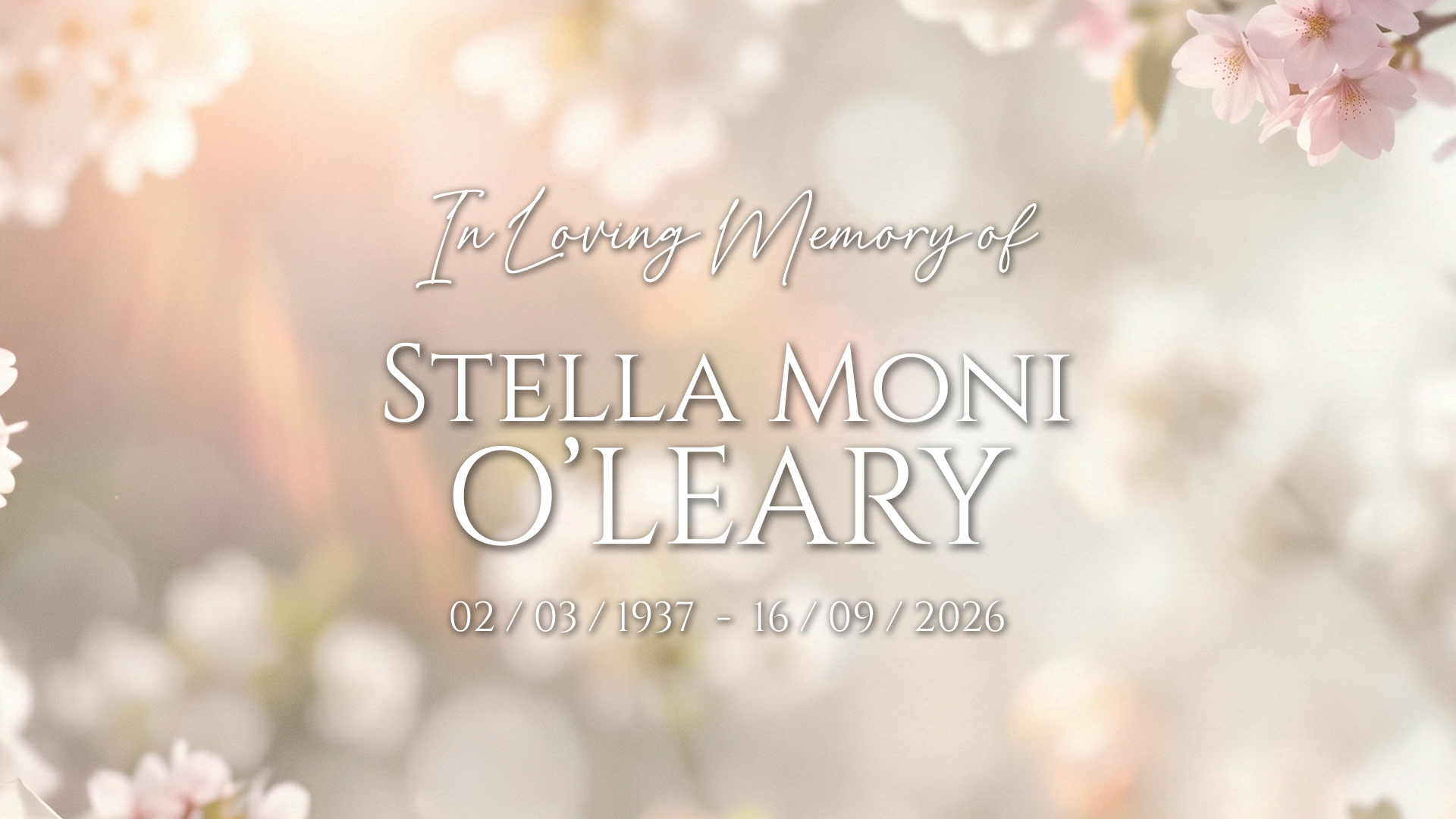 Portrait of Stella Moni O'Leary